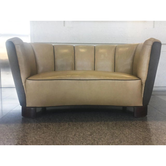 Reupholstered Danish Modern Settee by Slagelse Møbelvaerk For Sale In New York - Image 6 of 12