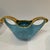 Vintage Tea Set Blue Turquoise and Gold 22k - Set of 3 For Sale - Image 9 of 10
