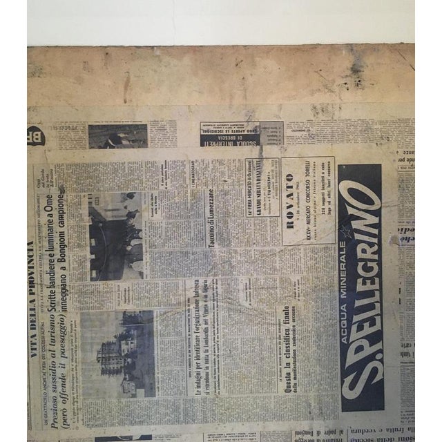 Ermete Lancini, Abstract Collage, 1960s, Mixed Media For Sale - Image 17 of 18