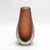 2020s Hand-Blown Murano Supreme Vase in Light Amaretto Tall For Sale - Image 5 of 11