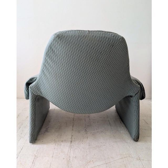 Mid-Century P60 Lounge Chair by Vittorio Introini for Saporiti, Italy, 1970s For Sale - Image 11 of 14