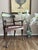 Elegant Henredon Acquisitions armchair with classic Regency influence, featuring a shaped open back, graceful scrolling...