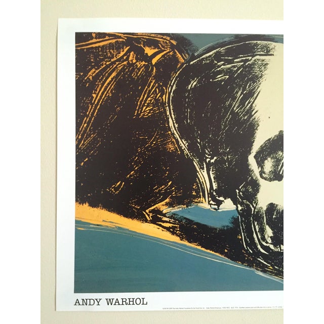Andy Warhol Foundation Offset Lithograph Print Pop Art