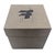 1990s Japanese Shigaraki Stoneware Textured Wave Vase With Original Box For Sale - Image 13 of 14