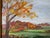 1960’s Vintage Klowery Autumn Landscape Oil on Board – Frame For Sale - Image 9 of 12