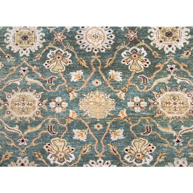 Late 20th Century Indian Tabriz-Style Rug For Sale - Image 14 of 15
