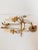 Regency Style Swag Gilt Iron Wall Sconces - A Pair For Sale - Image 9 of 12