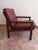Wood Teak and Leather Lounge Chairs by Illum Wilkelsø for Niels Eilersen, Denmark, 1960s, Set of 2 For Sale - Image 7 of 16