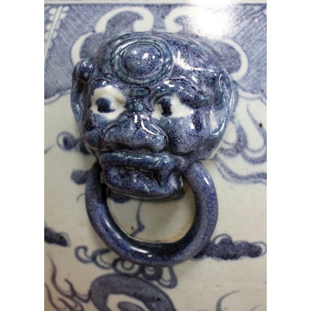 Large Chinese Ceramic Vase, 1950s For Sale - Image 6 of 18