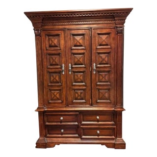 1990s Amoire Dresser Storage, Attributed For Sale