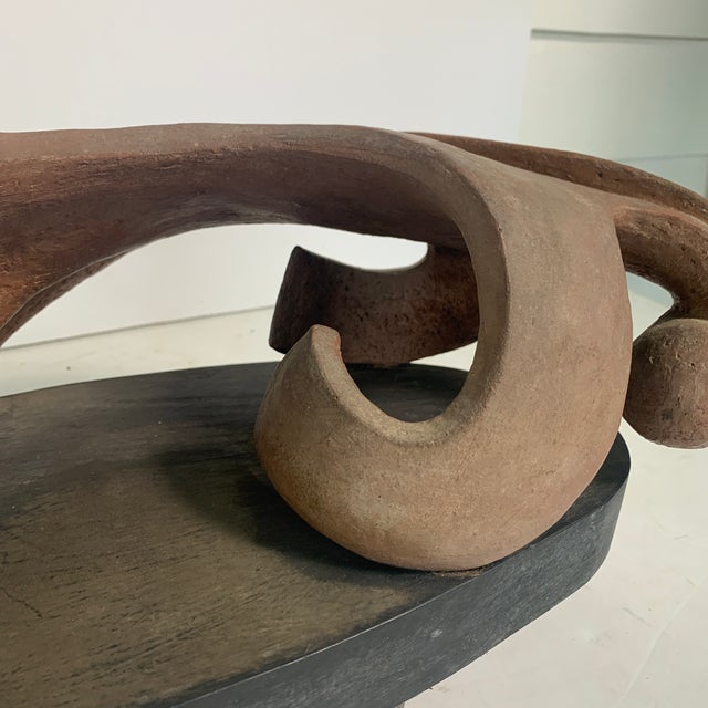 1950s Bronka Stern 1955 Abstract Sculpture For Sale - Image 5 of 12