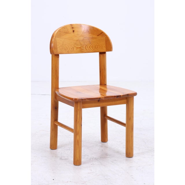 Mid-Century Wooden Dining Chairs by Rainer Daumiller, 1970s, Set of 4 For Sale - Image 4 of 11