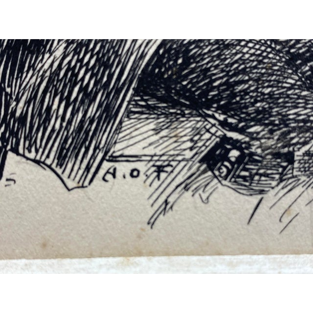 Anton Otto Fischer Nautical Pen and Ink Book Illustration For Sale - Image 12 of 17