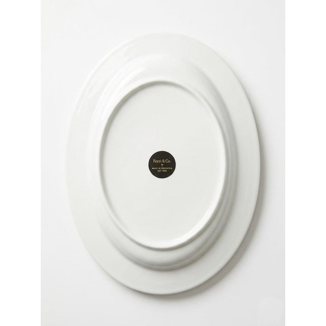 Fern & Co. X Anthropologie Palm Tree Oval Serving Platter For Sale In West Palm - Image 6 of 12