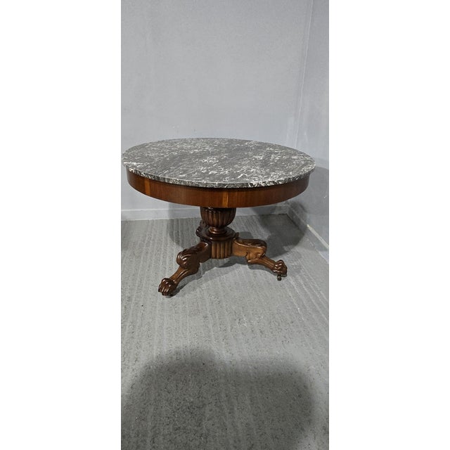 French Gueridon Table, 1880 For Sale - Image 11 of 16