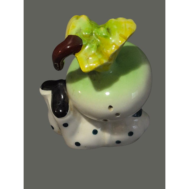 Mid-Century Modern Vintage Anthropomorphic Japan Spice Jar Cinnamon Parsnip Shaped Shaker For Sale - Image 3 of 7