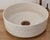 Contemporary Minimalistic White Bathroom Wash Basin For Sale - Image 6 of 6