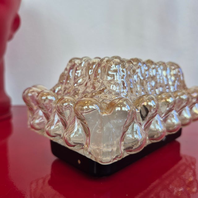 1960s Bubble Wall Sconce in the style of Helena Tynell, Germany, 1960s For Sale - Image 5 of 11