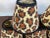 Boho Chic Leopard Print Chandelier Shades - Set of 6 For Sale - Image 3 of 4