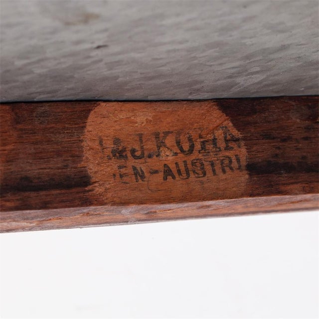 Beige Chairs and Armchairs by Josef Hoffmann for Jacob and Josef Kohn, Vienna, Austria, 1890s, Set of 6 For Sale - Image 8 of 9