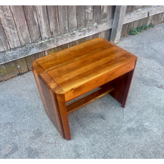 Art Deco Vintage Art Deco Vanity Stool For Sale - Image 3 of 4