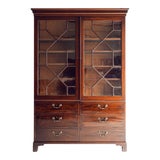 Image of 19th C. English Regency Mahogany Cabinet For Sale
