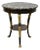Antique French Empire Neoclassical Round Marble Top Eagle Carved Center Table For Sale