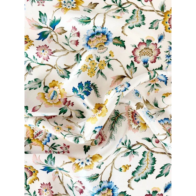 English Silk Pillowcase Made With Liberty Fabric Eva Belle For Sale - Image 3 of 6