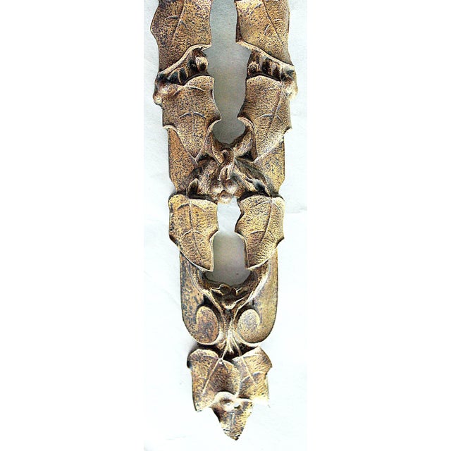 Late 19th Century Late 19th Century Gold-Plated Bronze French Mounts - a Pair For Sale - Image 5 of 6