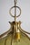 1960s Large Mid-Century Modern Onion Pendant Lamp in Brass and Glass, 1960s For Sale - Image 5 of 10
