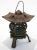 Japanese Iron Pagoda Garden Candle Lantern 1940's For Sale - Image 13 of 13