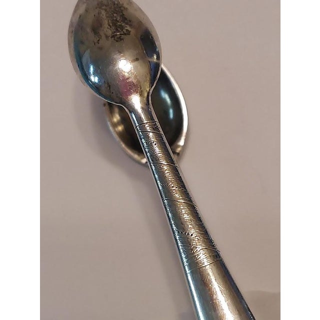 Antique Imperial Russian Pavel Ovchinnikov Silver Sugar Tongs For Sale In Seattle - Image 6 of 7