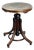 Art Deco Adjustable Piano Stool from Fischel, Former Czechoslovakia, 1920s For Sale