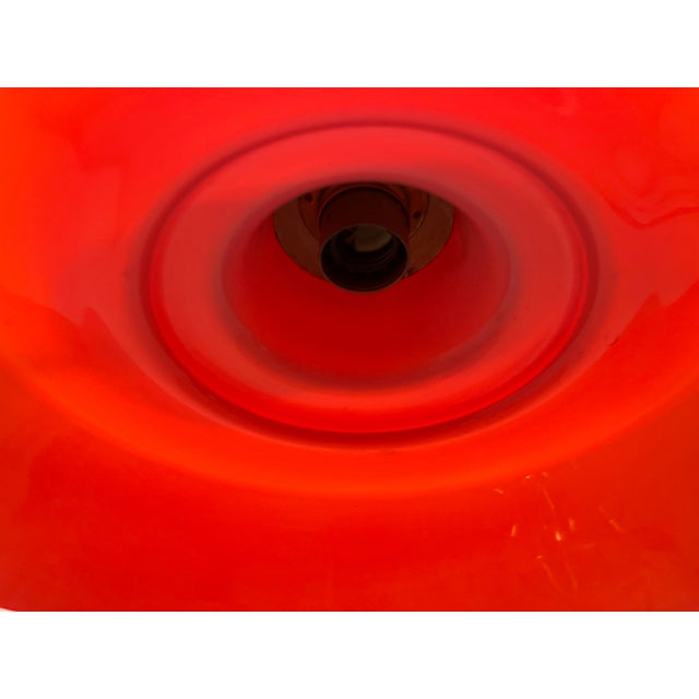 Red Murano Glass Pendant Lamp, 1950s For Sale - Image 14 of 15