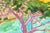 Paper Karen Druker "Purple Cypress" Modern Pastel Vertical Landscape Circa 2010 For Sale - Image 7 of 7