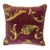 Gold Stenciled Nomi Pillow For Sale