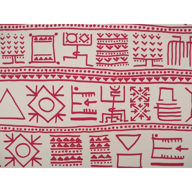 Yona Friedman, Pictograms of Genesis (Pink), Original Screenprint For Sale - Image 5 of 6