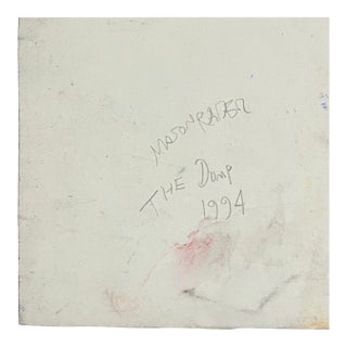 Mason RaderAbstract Surrealist Spray Paint Mixed Media The Dump Mason Rader, 1994 For Sale