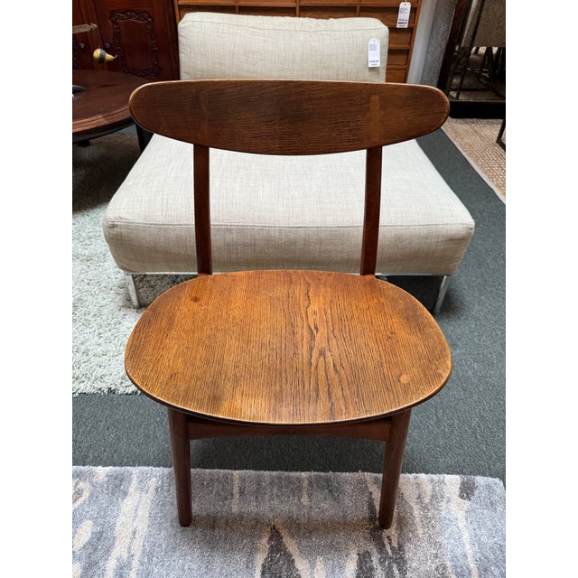 Mid 20th Century Carl Hansen & Søn Hans J. Wegner Side Chair For Sale - Image 5 of 14