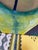 Josh Podoll Abstract Brazilian Flag Original Painting, Signed For Sale - Image 11 of 12