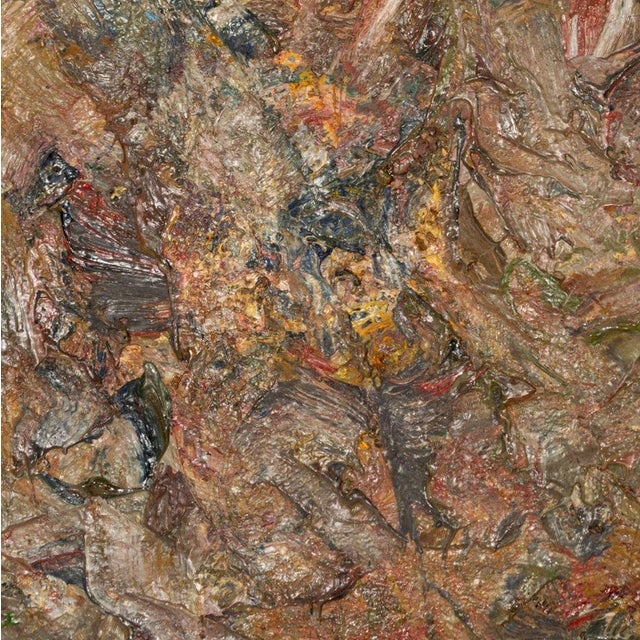 Contemporary Andy Miller Abstract Composition Oil on Canvas For Sale - Image 3 of 6