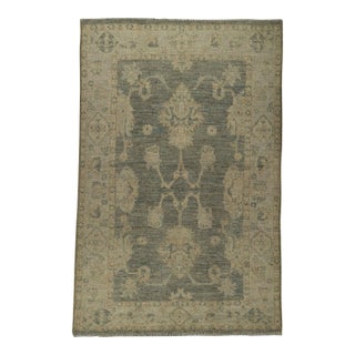 Oushak Rug 3'2" x 4'10" #21359 For Sale