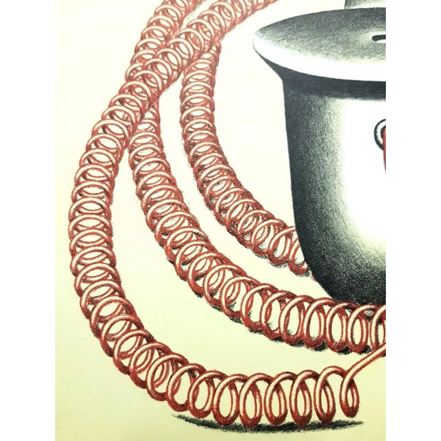 Konrad Klapheck - Original Lithograph 1976 For Sale - Image 6 of 8