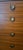 Avalon Mid-Century Modern Teak Tallboy Chest of Drawers With Brass Hardware For Sale In San Francisco - Image 6 of 7