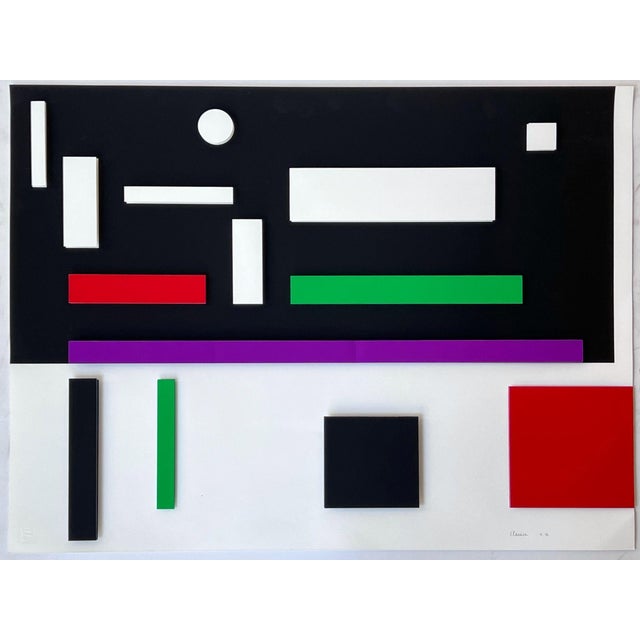 Silkscreen and relief collage Handsigned by the artist in pencil and annotated EA Edition : 30 ex. 61.00 cm. x 78.00 cm....