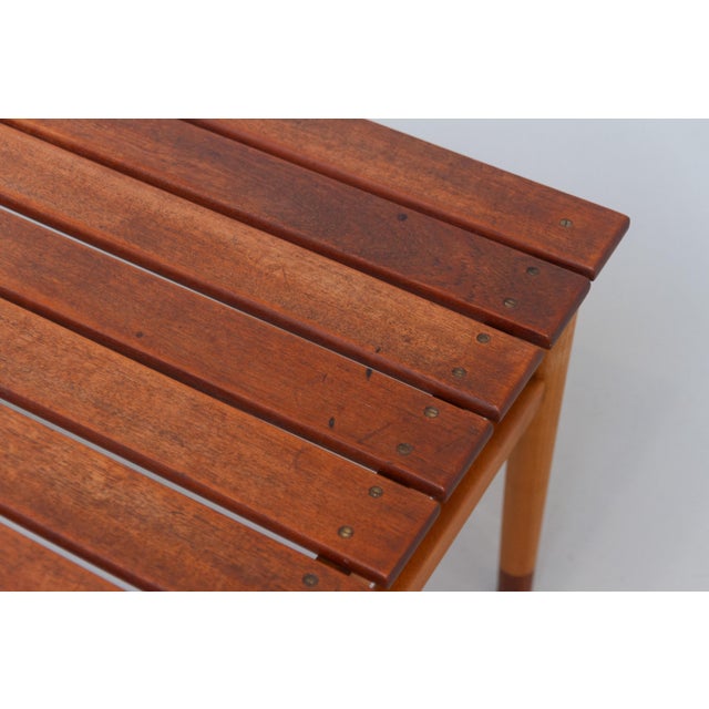 Danish Modern Side Tables in Teak and Beech, 1950s, Set of 2 For Sale - Image 17 of 18