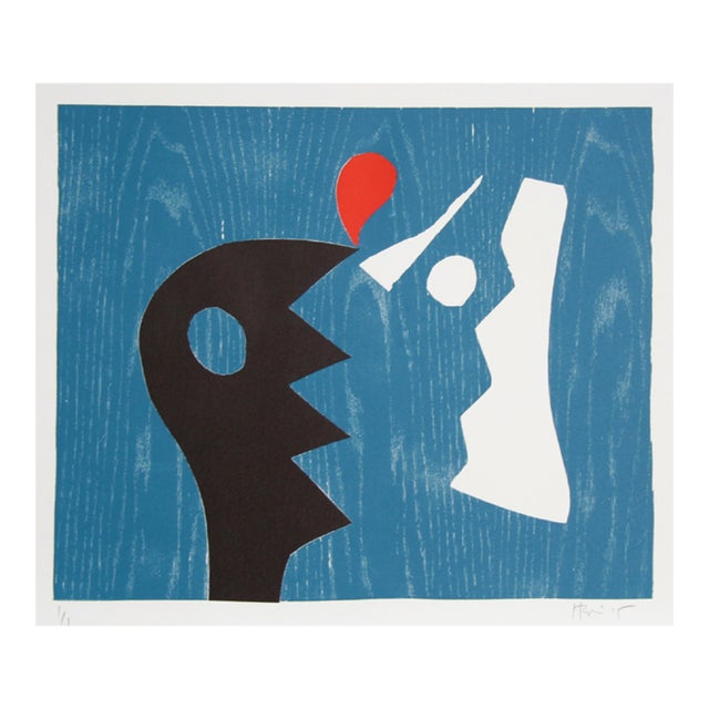 Charlie Hewitt, Untitled - 1, Woodcut For Sale