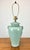 Mid 20th Century Mid Century Modern Celedon Crackle Glaze Ginger Jar Table Lamp For Sale - Image 5 of 11