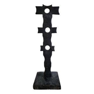 Large Abstract Concrete Sculpture, 1990s For Sale