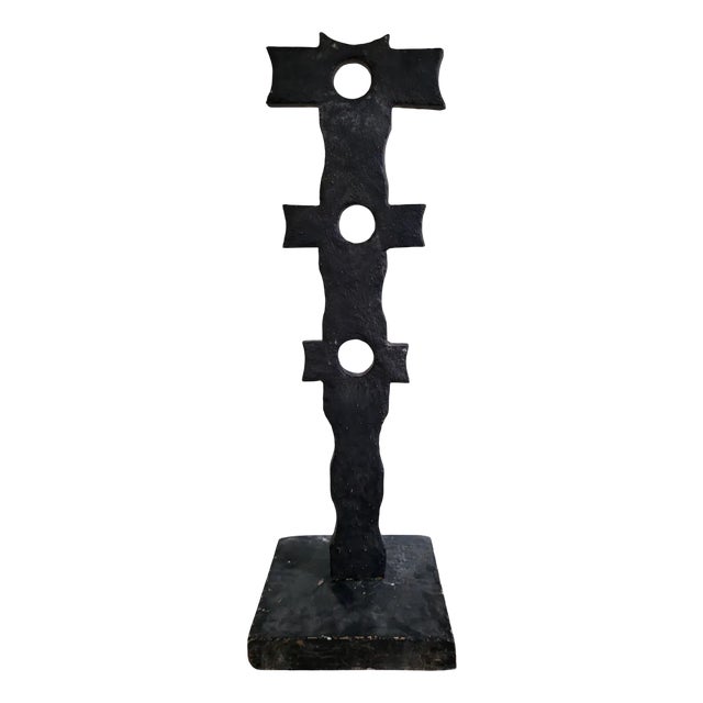 Large Abstract Concrete Sculpture, 1990s For Sale